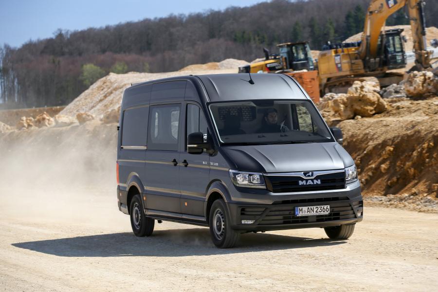 MAN TGE 3.180 4x4 Van 2017 года  (фото 4 из 5)